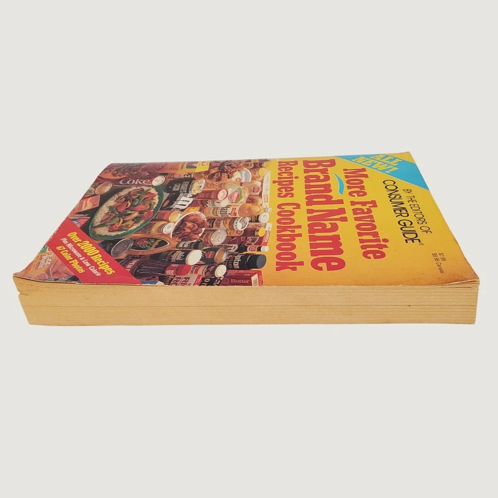 More Favorite Brand Name Recipes Cookbook Consumer Guide 1984 Vintage Softcover